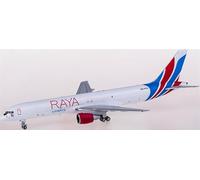 HZCVSG NG Models Raya Airways for Boeing 757-200PCF 9M-RYA 1:400 Aircraft Pre-built Model