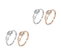 HZCVSG Pin Opening Stackable Open Toe Decorative Knuckle for Thumb Trendy Rings Women Jewelry Decor Ring Copper