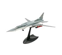 HZCVSG Plane 1:144 Scale Russian Tu22 TU-22M3 Variable Swept Wing Bomber Diecast Metal Aircraft Replica Model Toy For Display Collection and Gifts