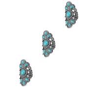 HZCVSG Ring Hand Stone Fashion Agate Vintage for Women Girl Retro Decor Finger Jewelry Zinc Alloy