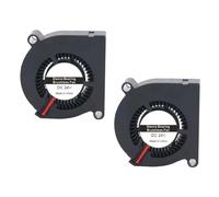 HzdaDeve DC 24V 5020 Blower Fan Axial Cooling Fan Extruder Hotend Heat Sink Fan for Anycubic Kobra 3 Combo/Kobra 2 Neo/Kobra 2 Pro/Kobra 2 Plus/Kobra 2 Max/Kobra 2 3D Printer Accessories (2 Pack)