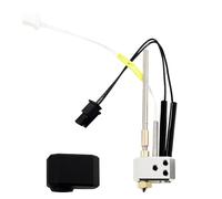 HzdaDeve Hotend for I3 MK4/XL Hot End Kit Print Head Integrated Brass Nozzle Heat Block Heating Cartridge Thermistor Silicone Cover for Prusa MK4 MK4S MK3.9 MK3.9S XL Core One 3D Printer