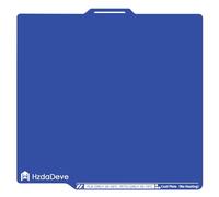 HzdaDeve Upgraded Cool Plate for Lab X1C/X1E/P1P/P1S/A1 Low Temperature Cold Build Plate 257.5x257.5MM Double Sided Smooth Board Sheet Bed PEI Platform for Bambu Lab 3D Printer (No Heating/No Glue)