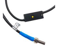 HZDXWXOJ 1PCS Micro diffuse sensor Visible spot induction photoelectric switch 24V M3M4M5M6M8(D06-150P1 bend)