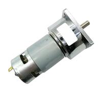 HZDXWXOJ 35W 775 Gear Motor 12V DC Mini Electric Machine 24V Reducer 80kg.cm Large Torque 5rpm~500rpm DC Variable-Speed Motor(Motor,24V 400rpm)