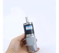 HZDXWXOJ 42mm DC Planetary Gear Motor High Torque 12V 24V Adjustable Speed Can CW CCW Electric Motor for Home Appliance 42GP-775(24VMotor And Bracket,10RPM)