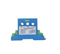 HZDXWXOJ 8mm Hole DC12V Three-Phase AC Current Transmitter 10A 20A 50A Split Current Sensor 4-20mA 0-20mA 0-10mA Output(4-20ma,3ph-AC 0-40A)