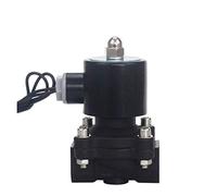 HZDXWXOJ AC220V 1/4 3/8 1/2 3/4 1 2 Inch Plastic Electric Solenoid Valve DN15 DN20 DN25 DN32 DN40 DN50 N/C for Water Oil Air DC12V/24V