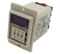 HZDXWXOJ ASY-3SM White AC 220V time Relay with Socket ASY Series 220VAC Timer with Base