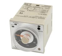HZDXWXOJ H3CR-A 11 pin time Relay H3CR Series delay Timer AC 100-240V DC 24V 12V(100-240VAC)