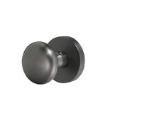 HZDXWXOJ Modern Simple Indoor Invisible Door Lock zinc Alloy Door Handle Wooden Door Bedroom Room Magnetic Door Lock(Simple gray round invisible lock)