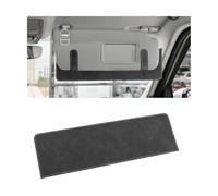 HZEL 14.96 Inch Dual-Clip Sun Visor Extender, Adjustable, Snow Gray
