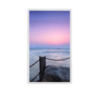 HZEPDVT 24-inch, 27-inch, 32-inch HD Digital Photo Frame, Building Advertising Machine, Video Player, Easy To Set Up, With Motion Sensor(White,32 inches)
