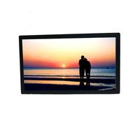 HZEPDVT IPS Electronic Photo Album Display Advertising Machine, 21.5-inch-22-inch High-definition Screen, Supports USB/SD Card, With Remote Control And Motion Sensor(Black)