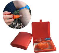 hzexun Bee Bite Kit,Sting Suction Pump Kit,Venom Extractor Suction Pump,First Aid Safety Tool,Bite and Sting First Aid For Camping Hiking