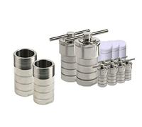 hzexun PTFE Hydrothermal Synthesis Autoclave Reactor 220℃ 3Mpa High Pressure Vessel Resistance for Strong Acid, Organic Solvent, Insoluble Material (25ml)