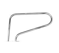 hzexun Swimming Pool Hand Rail for In ground Swimming Pools with Quick Mount Base Stainless Material