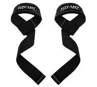 HZFAMZ Lifting Straps, Wrist Straps for Weightlifting, Weightlifting Straps with Padded Neoprene, Deadlift Straps for Gym Strength Training, Bodybuilding, Weight Lifting Straps for Men and Women