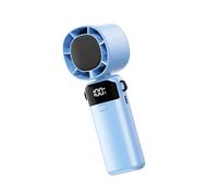 HZGFNBZ Portable Outdoor Handheld Fan 0-100 Speed Small Cooling USB C Rechargeable 5200mAh Control Cooling with Cold Compress Portable