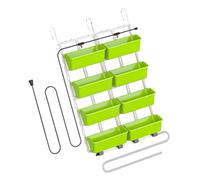 HZGFNBZ Practical Vertical Garden Planter with Drip Irrigation Systems for Flowers Vegetables Balcony and Small Spaces Drops Irrigation Farmer