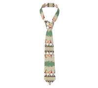 Hzhuaoeg Christmas Gnomes Print Ties For Men, Classic Men'S Necktie Solid Tie Skinny Ties Slim Neckties Business Wedding Party Work Tie