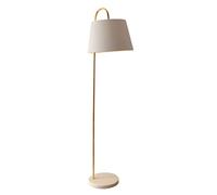 HZHXIFUFA Minimalist Exquisite Floor Lamp Black/White Standing Lamp with Hanging Acrylic Lampshade Marble Base Industrial Floor Lamps Bedroom Eye-Caring