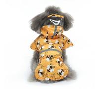 HZHYMBD Pet Raincoat Dog Raincoat, Universal Little Yellow Duck And Bee Raincoat-little Bee-l