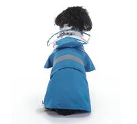 HZHYMBD Pet Raincoat Dog Raincoat, Universal Little Yellow Duck And Bee Raincoat-yy48 Shark-s