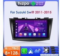 Hzipo 8G+128G Car Radio For Suzuki Swift 4 2011 - 2015 2Din Android Stereo GPS Navigation Player Multimedia Auto Carplay DSP BT 8cores-8G 128G -S8