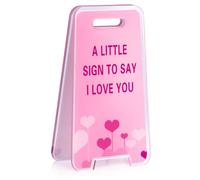 HZJ-AIGO Valentines Gifts for Her A Little Sign To Say I Love You Aniversary Gifts for Her Girlfriend Gifts Stocking Fillers Women Christmas Gifts Birthday Gifts for Girlfriend Wife Mum (Pink)
