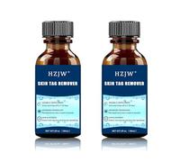 【HZJW】 Removes Skin Tags,Fast-Acting Wart Remover， Plantar Wart, Common Wart, Flat Wart, Corn, Callus（2 Bottles）