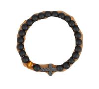 HZling Braclets Natural Five Crystal Bracelet With Rutilated Quartz Tiger's Eye & Stones Energy Balancing Wealth Attraction Hand Chain For Men And Women Braclets& 27