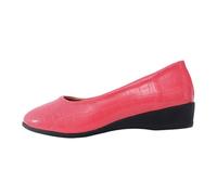HZling Summer Shoes Women's Closed Toe 2 Inch Mid Heels with Arch Support Round Toe Comfortable Dress for Women Ladies Pink