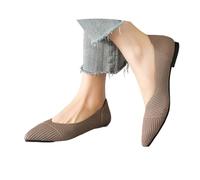 HZling Womens Sandles Solid Color Driving Loafers Breathable Slip On Casual Flat Shoes For Summer Comfort Lightweight Flexible Sole