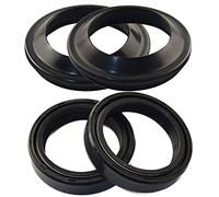 HZLXF1 Motorcycle Parts Front Fork Damper Oil Seal Dust Seals For KAWASAKI ZR250 BJ250 BALIUS 250 ZR550B 1990 1993 ZR550 ZR BJ 250 550 (Color : OIL AND DUST SEAL)