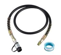 HZLZRZ 1/2 Hydraulic Hose with 157 inch JIC 37° Female Hydraulic Hose Fittings 2 Ends (157inch)