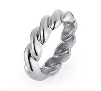 HZMAN 7.0Inch Chunky Bracelets for Women Thick Wide Bangle Bracelet High Polished Twisted Open Hinge Wrist Cuff Bracelet Jewelry Gift, 7.0in, Zinc, no gemstone