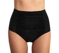 HZMM Swim Wear Pants for Women Tummy Bottoms Pants Swimsuit Control Bikini Waist Briefs High Women Ruched Swimwears Tankinis Set Swim Shorts for Men, XL