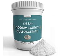 Hznxolrc Slsa Bath Bomb Making Powder, Sodium Sulphate Lauryl Sulfoacetate Premium Slsa, Amazing Bubbles, Skin-Friendly, Suitable for Making Bath Bombs