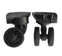 Hzoibyze 2Pcs A89 Luggage Replacement Wheels Silent Wheel for Suitcase Shopping Carts