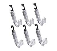 Hzoibyze 6 Pieces Cable Support J Hooks Cable Management Hooks Hangers, for Hanging Cables to Hanger Wire and Threaded Rod, width 50.8mm