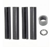Hzoibyze 6 Pieces Rear Lid Bushing Kit Molded Replacement Construction, Space-Saving Factor, Parts, for Automotive Repair, Mechanics