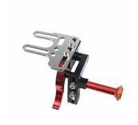 Hzoibyze Camera Extension Pole Adjustable Underwater Bracket Camera Mount Action Holder Alloy Release Trigger Stable Support suitable for river rafting lake, Black Red Mixed Color