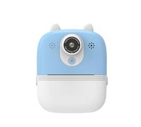 Hzoibyze Children Instant Camera Digital Photography Build Compact Screen Memory Suitable for Home, Blue