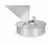 Hzoibyze Feed Grinder Base Angle Grinder Attachment Grain Mill Converter with Funnel Inlet Metal Setup with Swap Discs Suitable for Workshop Grinding Home milling Small Farm tasks