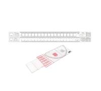Hzoibyze Geographic Ruler Coordinate Scale Ruler Ruler Chart Ruler With Distance And Coordinate Calculations Straight Tool Suitable for surveying drafting, 510mm, style to 3