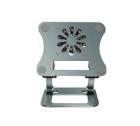 Hzoibyze Laptop Cooling Stand Adjustable Riser Holder Bracket With Swivel Rotation And Open Cooling Frame Alloy Steel Build For Secure Support And Posture, Array, color to 2, Foldable