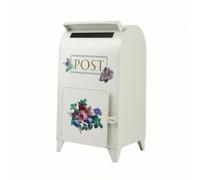 Hzoibyze Mailbox with Legs Vintage Look Post Box with Stand Pedestal Mailbox Post for Cafes, Hotel Lobbies