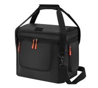 Hzoibyze Power Station Case Portable Generator Bag Carrying Case Storage Bag Cover Organized Pouch with Heat Vents and Transparent Window Made of Oxford Cloth Suitable for Trips Home Backup