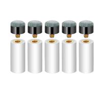 Hzomif Screw-On Billiard Cue Tips 50/100/200pcs, Durable Leather Pool Cue | Precision leather pool cue tips, screw-on no glue, durable & easy replacement for home or club play.